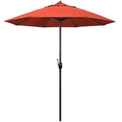 7.5 Ft Umbrella - Red 16 7.5 Ft Umbrella - Red -Sunbathing Shop 2 ft AutoTilt Patio Umbrella 4