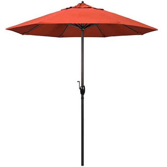 7.5 Ft Umbrella - Red 5 7.5 Ft Umbrella - Red - Image 5