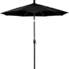 7.5 Ft Market Umbrella Bronze/White