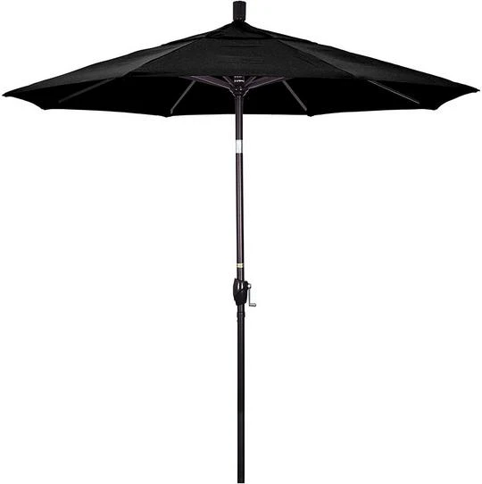 7.5 Ft Market Umbrella Bronze/Red 1 7.5 Ft Market Umbrella Bronze/Red
