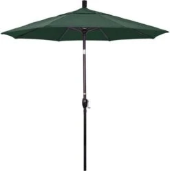 7.5 Ft Market Umbrella Bronze/Red 23 7.5 Ft Market Umbrella Bronze/Red -Sunbathing Shop 2 ft Market Umbrella with Bronze Aluminum Pole 183
