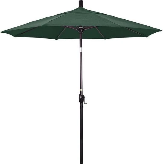 7.5 Ft Market Umbrella Bronze/Red 4 7.5 Ft Market Umbrella Bronze/Red - Image 4
