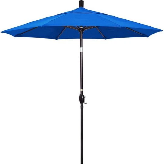 7.5 Ft Market Umbrella Bronze/Red 7 7.5 Ft Market Umbrella Bronze/Red - Image 7