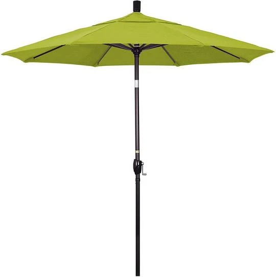 7.5 Ft Market Umbrella Bronze/Red 9 7.5 Ft Market Umbrella Bronze/Red - Image 9