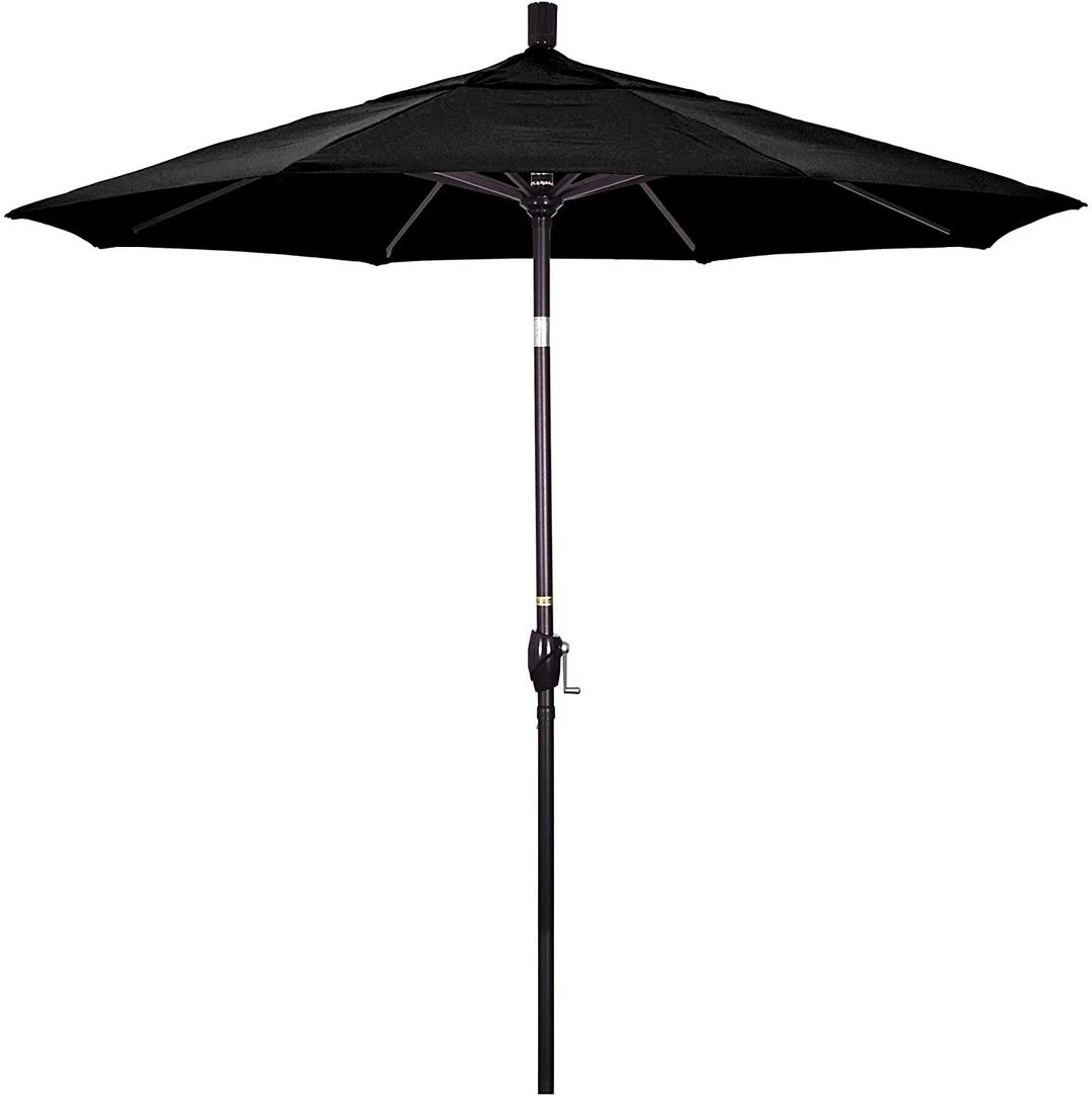 7.5 Ft Market Umbrella Bronze/Red 13 7.5 Ft Market Umbrella Bronze/Red - Image 13