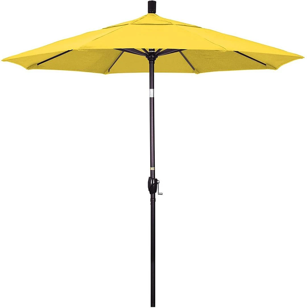 7.5 Ft Market Umbrella Bronze/Red 17 7.5 Ft Market Umbrella Bronze/Red - Image 17