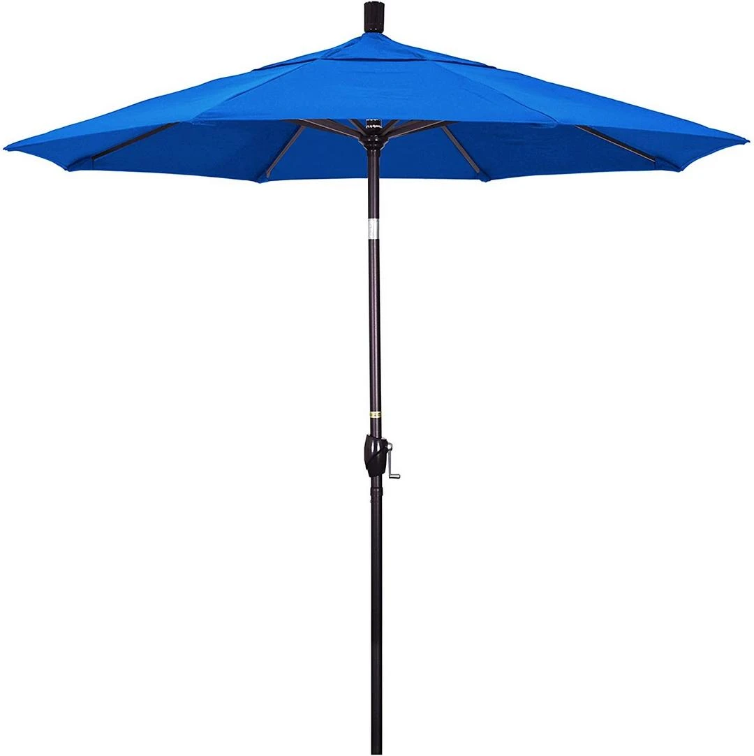 7.5 Ft Market Umbrella Bronze/Red 19 7.5 Ft Market Umbrella Bronze/Red - Image 19