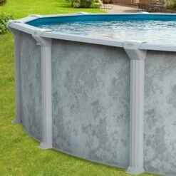 Ambassador 18' X 52" Round Above Ground Pool Package -Sunbathing Shop Ambassador 18 x 52 Round Above Ground Pool Package 4