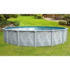 Ambassador 18' X 52" Round Above Ground Pool Package -Sunbathing Shop Ambassador 18 x 52 Round Above Ground Pool Package 7
