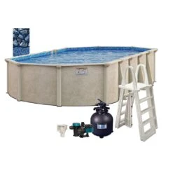 Cascade 16'x32' X 52" Oval Above Ground Pool Package 21 Cascade 16'x32' X 52" Oval Above Ground Pool Package -Sunbathing Shop Cascade 16x32 x 52 Oval Above Ground Pool Package 7