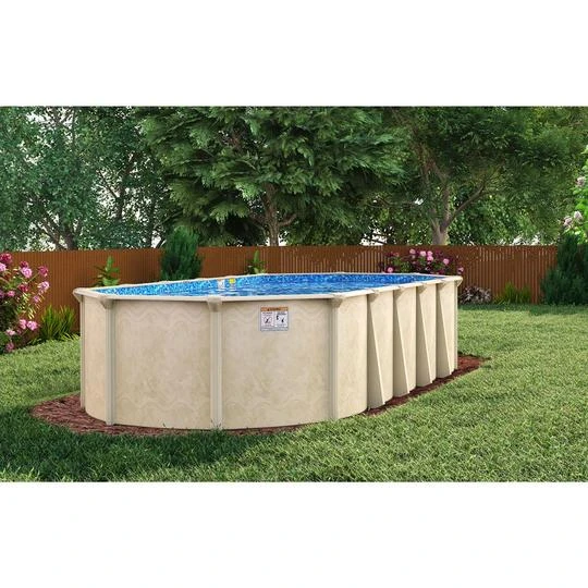 Cascade 18'x34' X 52" Oval Above Ground Pool Package 2 Cascade 18'x34' X 52" Oval Above Ground Pool Package - Image 2