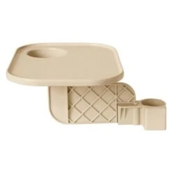 Saftron - Drink Holder Snap-on Tray, Beige