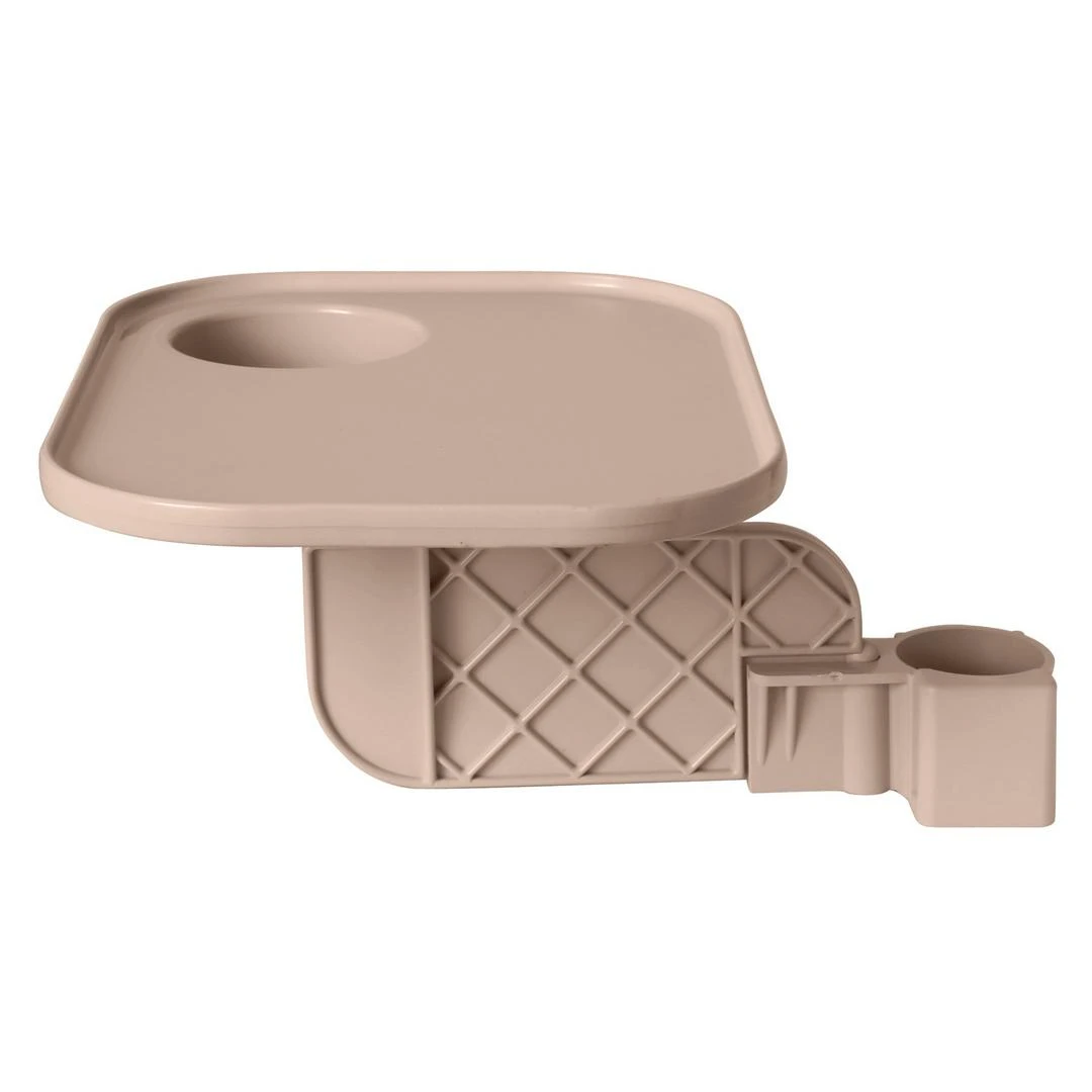 Saftron - Drink Holder Snap-on Tray, Taupe 2 Saftron - Drink Holder Snap-on Tray, Taupe - Image 2