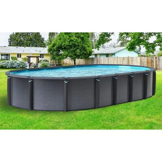 Edge 15'x30' X 52" Oval Above Ground Pool Package 3 Edge 15'x30' X 52" Oval Above Ground Pool Package - Image 3