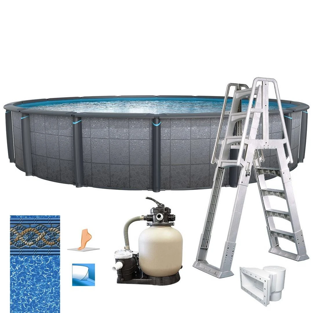 Edge 21' X 52" Round Above Ground Pool Package 6 Edge 21' X 52" Round Above Ground Pool Package - Image 6
