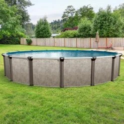 Epic 15' X 52" Round Above Ground Pool Package -Sunbathing Shop Epic 15 x 52 Round Above Ground Pool Package 2