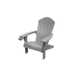 Keter - Everest Adirondack Chair, Grey