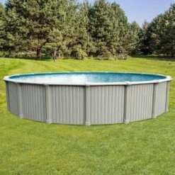 Excursion 28' X 54" Round Above Ground Pool Package -Sunbathing Shop Excursion 28 x 54 Round Above Ground Pool Package 5