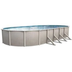 Sunbathing Shop -Sunbathing Shop Freestyle 12x24 x 52 Oval Above Ground Pool Package 1