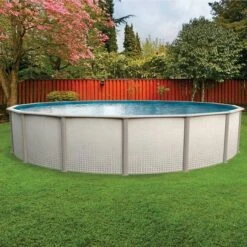 Freestyle 21' X 52" Round Above Ground Pool Package -Sunbathing Shop Freestyle 21 x 52 Round Above Ground Pool Package 2