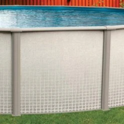 Freestyle 21' X 52" Round Above Ground Pool Package -Sunbathing Shop Freestyle 21 x 52 Round Above Ground Pool Package 4