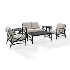 Sunbathing Shop -Sunbathing Shop Kaplan 6 Pc Outdoor Seating Set 9