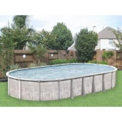 Marina 15'x30' X 52" Oval Above Ground Pool Package -Sunbathing Shop Marina 15x30 x 52 Oval Above Ground Pool Package 4