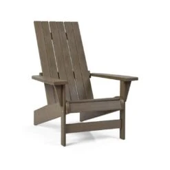 Keter - Montauk Adirondack Chair, Brown -Sunbathing Shop Montauk Adirondack Chair Brown 2