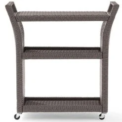Palm Harbor Wicker Bar Cart -Sunbathing Shop Palm Harbor Wicker Bar Cart 5