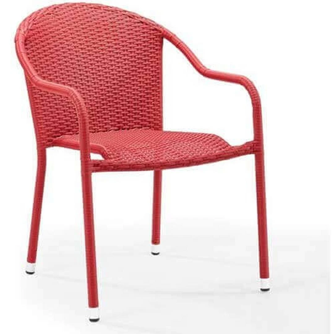 Palm Harbor Wicker Stacking Chair Set 6 Palm Harbor Wicker Stacking Chair Set - Image 6