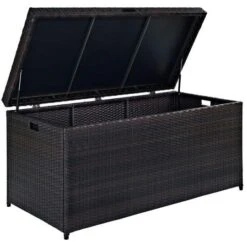 Palm Harbor Wicker Storage Bin 14 Palm Harbor Wicker Storage Bin -Sunbathing Shop Palm Harbor Wicker Storage Bin 2