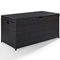 Palm Harbor Wicker Storage Bin