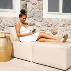 Big Joe - Patio 2-Piece Sectional Couch, Terra Bask 10 Big Joe - Patio 2-Piece Sectional Couch, Terra Bask -Sunbathing Shop Patio 2 Piece Sectional Couch Terra Bask 4