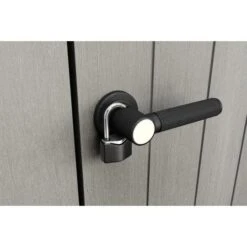 Keter - Patio Store Shed, Grey -Sunbathing Shop Patio Store Shed Grey 4