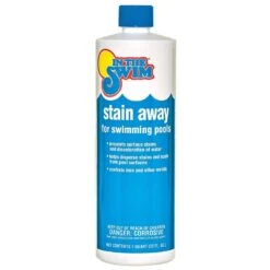 In The Swim - 4 X 1 Qt. 12 In The Swim - 4 X 1 Qt. -Sunbathing Shop Stain Away for Swimming Pools 12