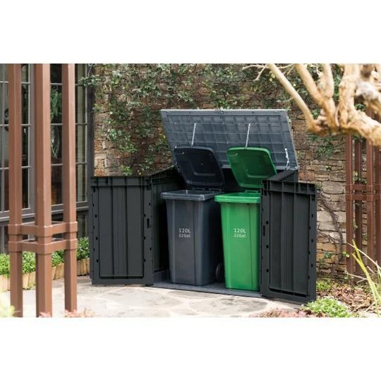 Keter - Store-It-Prime Resin Storage Shed, Black 2 Keter - Store-It-Prime Resin Storage Shed, Black - Image 2