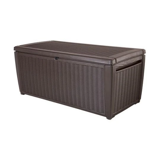 Keter - Sumatra Brown 135 Gallon Deck Box 1 Keter - Sumatra Brown 135 Gallon Deck Box