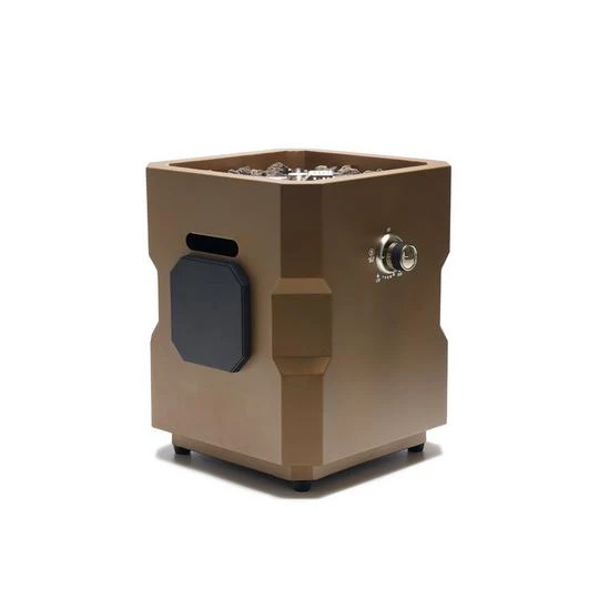 Ukiah - Tailgater II Premium Portable Audio Gas Fire Pit With Beat To Music Technology, Bronze 6 Ukiah - Tailgater II Premium Portable Audio Gas Fire Pit With Beat To Music Technology, Bronze - Image 6