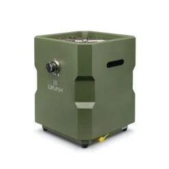 Ukiah - Tailgater X Portable Propane Fire Pit, Green -Sunbathing Shop Tailgater X Portable Propane Fire Pit Green 2