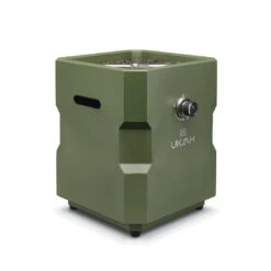 Ukiah - Tailgater X Portable Propane Fire Pit, Green -Sunbathing Shop Tailgater X Portable Propane Fire Pit Green 4