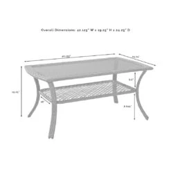 Crosley - Tribeca 8-Piece Outdoor Wicker Conversation Set, Driftwood -Sunbathing Shop Tribeca 8 Piece Outdoor Wicker Conversation Set Driftwood 17