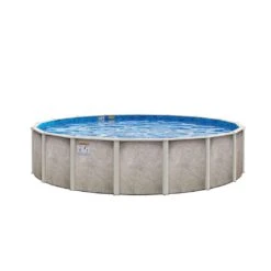 Verona 27' X 54" Round Above Ground Pool Package -Sunbathing Shop Verona 27 x 54 Round Above Ground Pool Package 7
