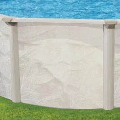 Weekender II 18' Round 52" Tall Above Ground Pool Package -Sunbathing Shop Weekender II 52 Tall Round Above Ground Pool Package 31