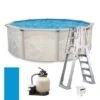 Weekender II 15' Round 52" Tall Above Ground Pool Package