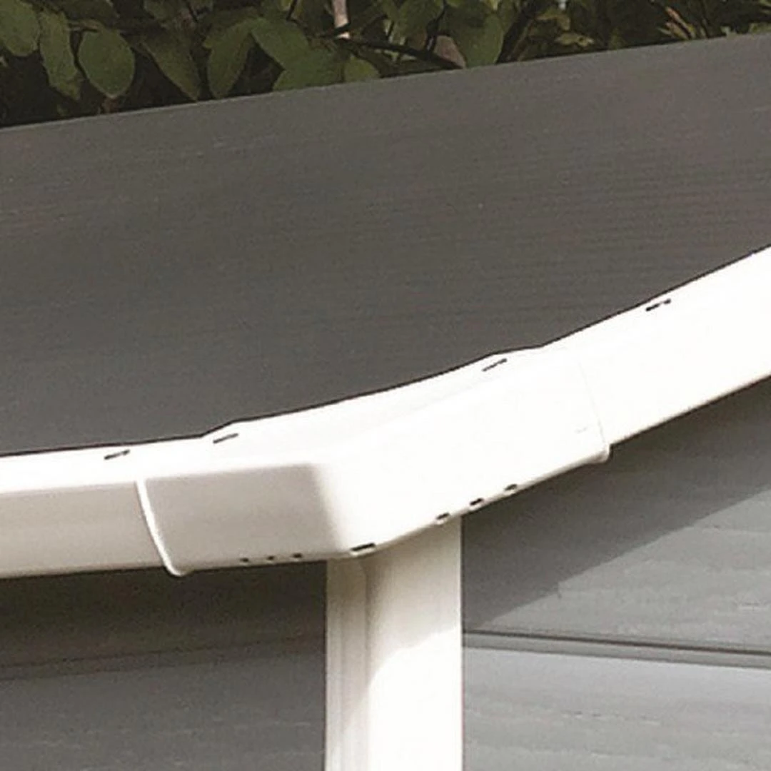 Keter - Manor 4x6 Resin Storage Shed, Grey/White 15 Keter - Manor 4x6 Resin Storage Shed, Grey/White - Image 15