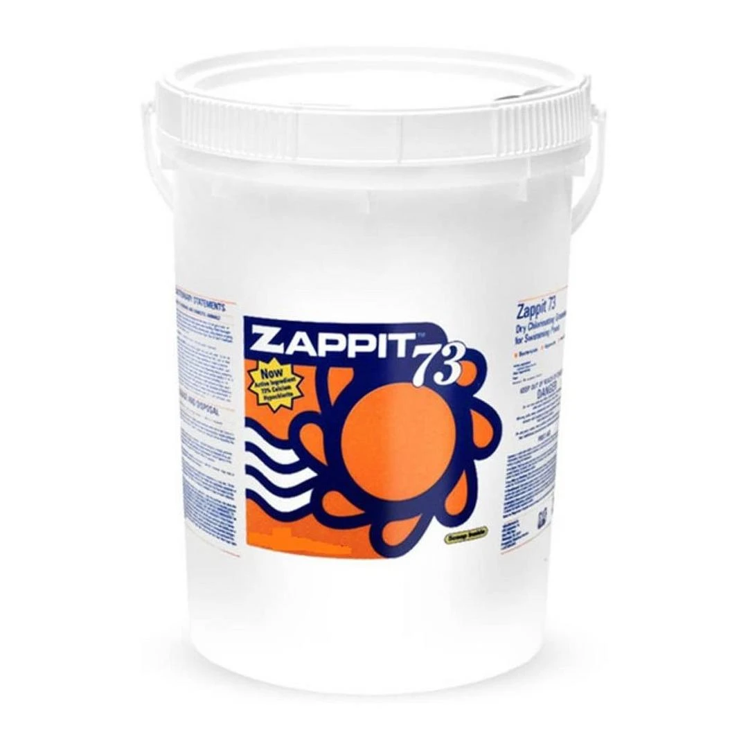 Zappit 73% Super Strength Pro Pool Shock 50 LB Bucket, 70% Available Chlorine 2 Zappit 73% Super Strength Pro Pool Shock 50 LB Bucket, 70% Available Chlorine - Image 2